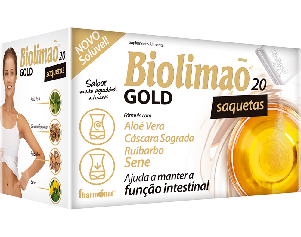 SUPLEMENTO BIOLIMÃO GOLD 20 SAQUETAS
