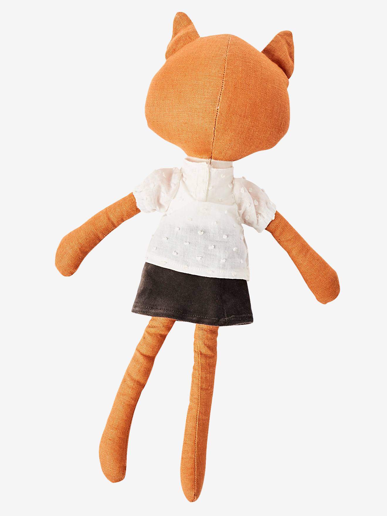 Raposa de pelúcia laranja