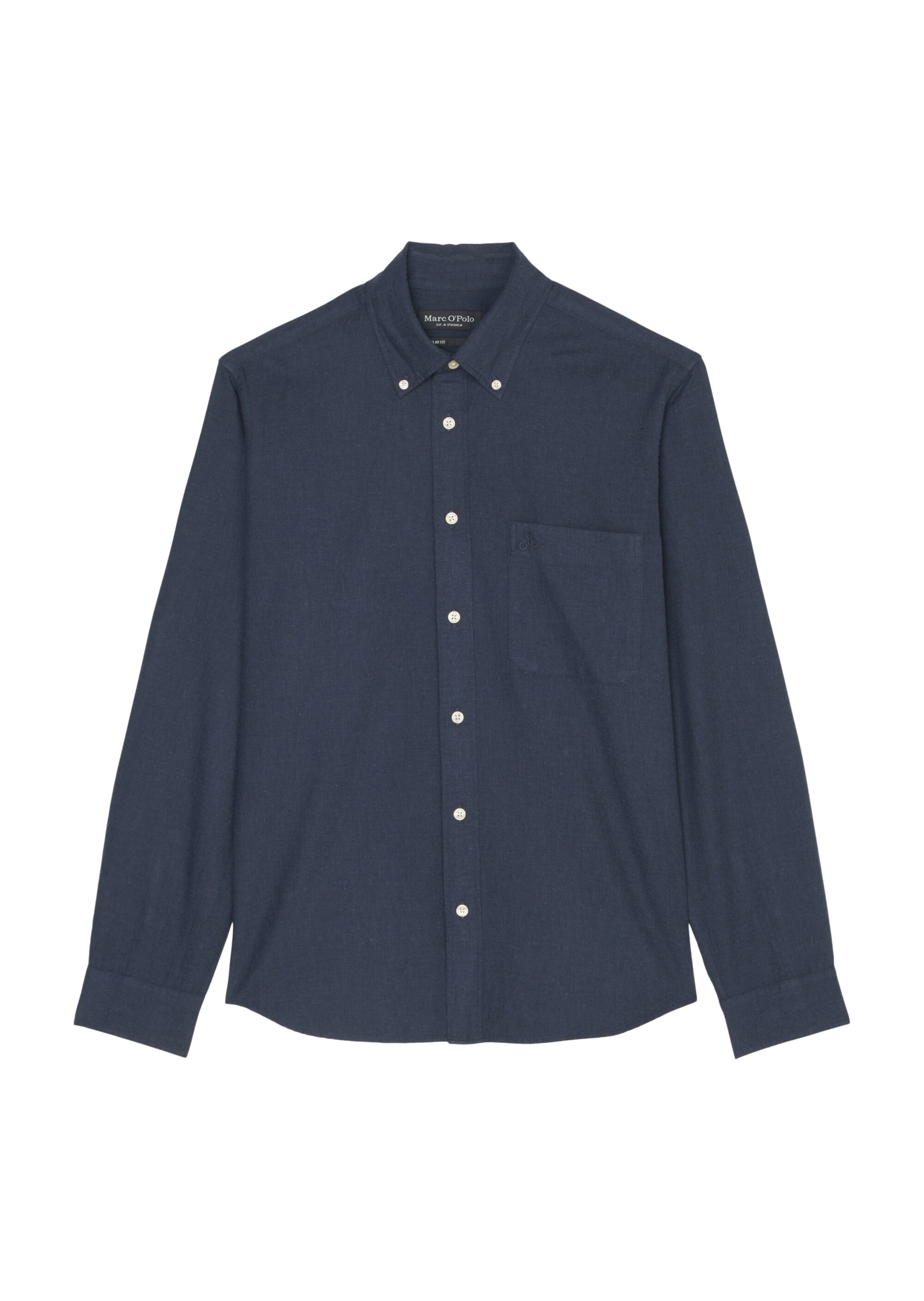 Hemd regular aus weichem Bio-Baumwoll-Twill