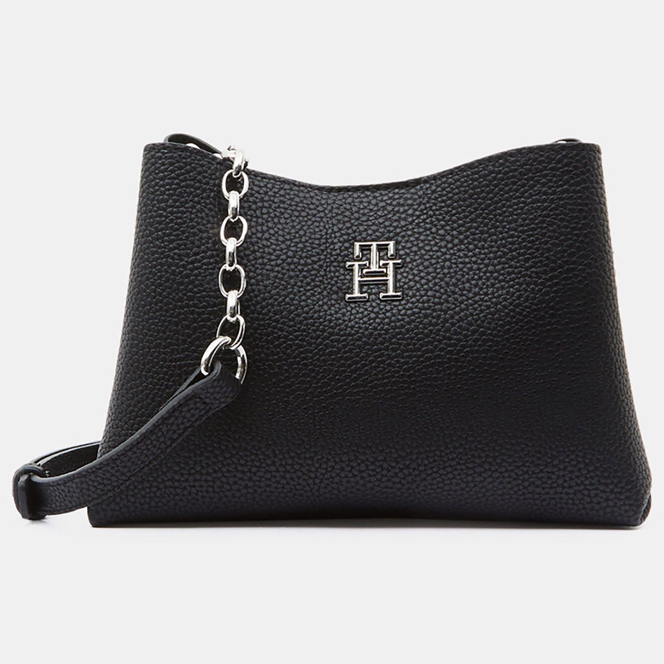 Tommy Hilfiger Sac bandoulière Emblem crossover noir - 16x22x12 cm