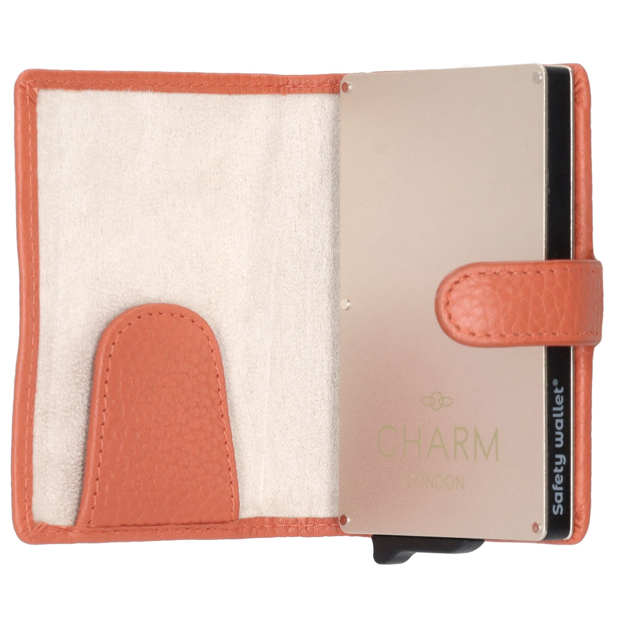 Charm London Union Square Creditcard Etui Oranje