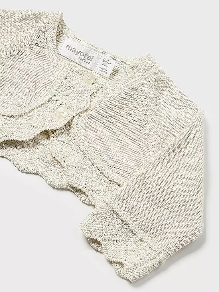 MAYORAL Baby Bolero  beige