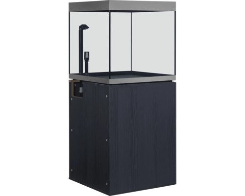Aquariumcombinatie Fluval Siena 166 met LED-verlichting, verwarming, buitenfilter en kast, 166 l grafiet, 55 x 55 x 128 cm