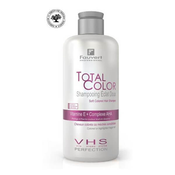 Shampooing cheveux colorés sensibles Eclat doux Fauvert Professionnel 250ML