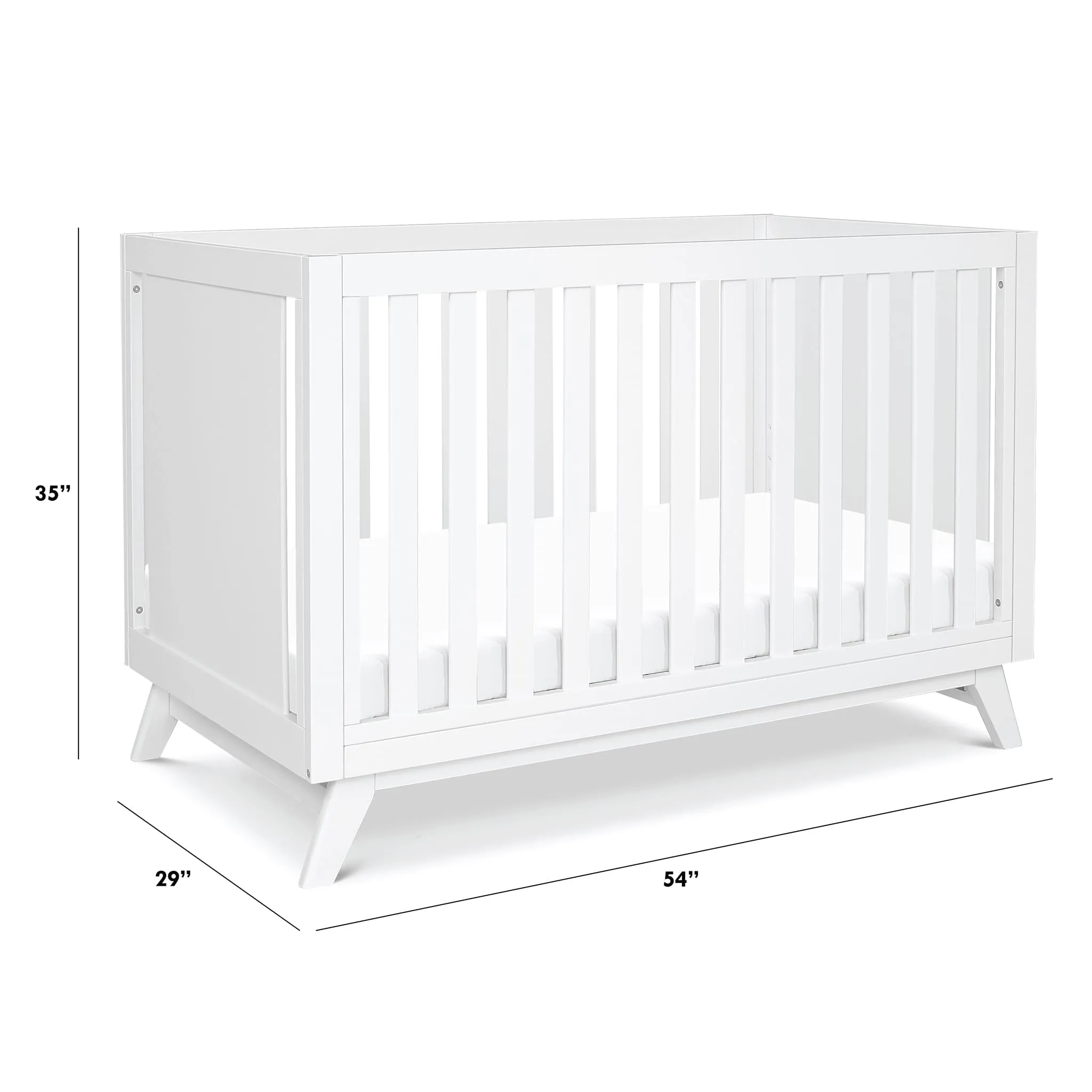DaVinci Couchette Convertible 3-en-1 Otto - Blanc