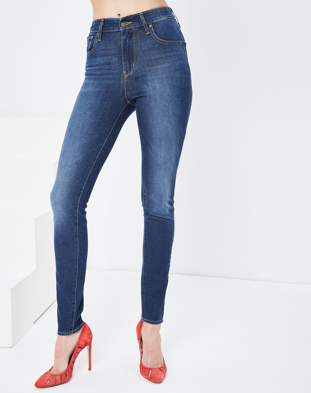 Levi's® Jean 721 High Skinny Up For Grabs bleu
