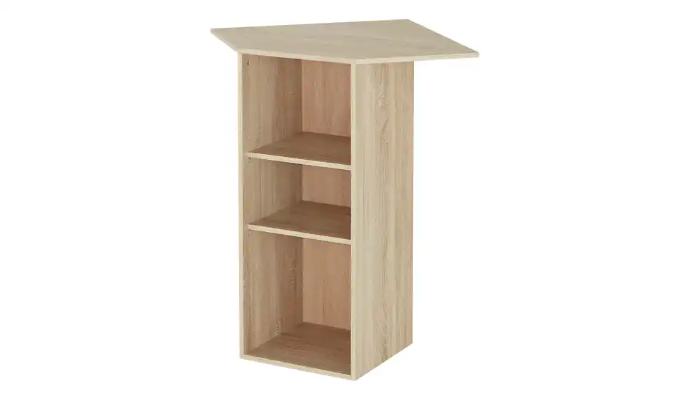 Eckregal Multischrank-System 98 cm Eiche sägerau (Nachbildung)