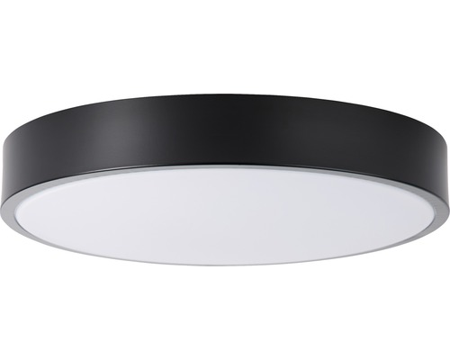 LED plafondlamp 12W 800 lm 3000K Ø 33 cm Slimline wit/zwart