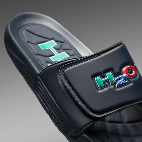 H2O Claquettes Velcro - Bleu Marine