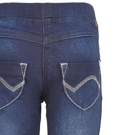 Minymo Hosen - Stretch Slim Fit - Dunkelblau