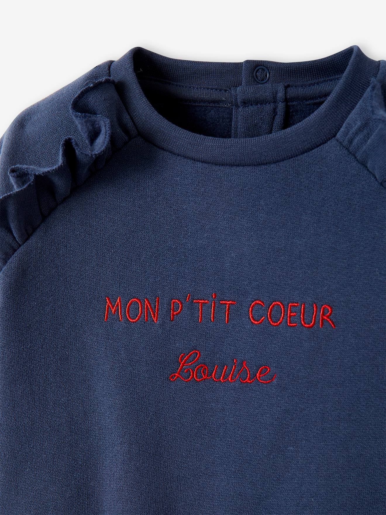 Moletom de lã personalizável para bebê, verde salgueiro