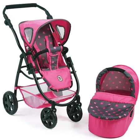 Bayer Chic Kombi 2in1 EMOTION Sternchen Pink