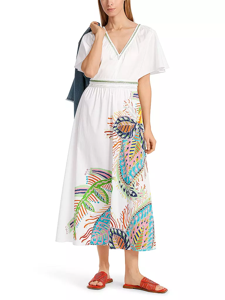 MARC CAIN Midikleid weiss