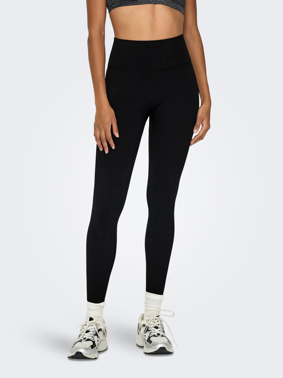 ONPJAM-3-SANA Super-High Waist Enger Schnitt Sportleggings Black