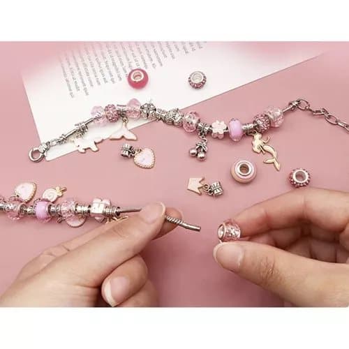 DIY smykker | Smykkesett for barn | Lag dine egne armbånd og halskjeder