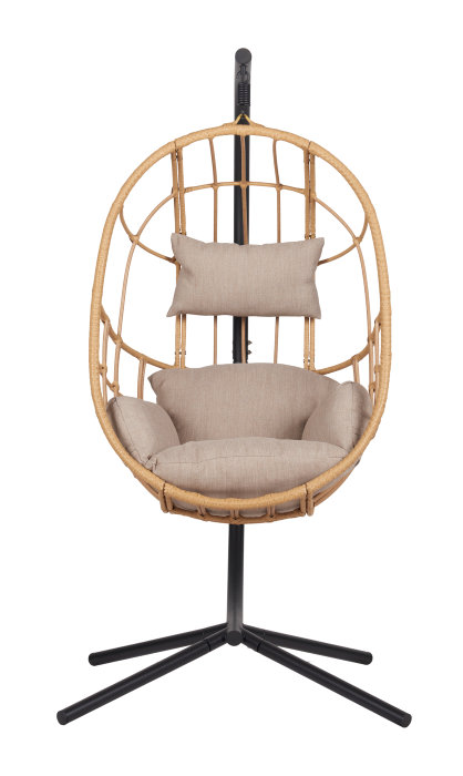 Hængestol Torino natur Ø128 x H190 cm - Sunlife