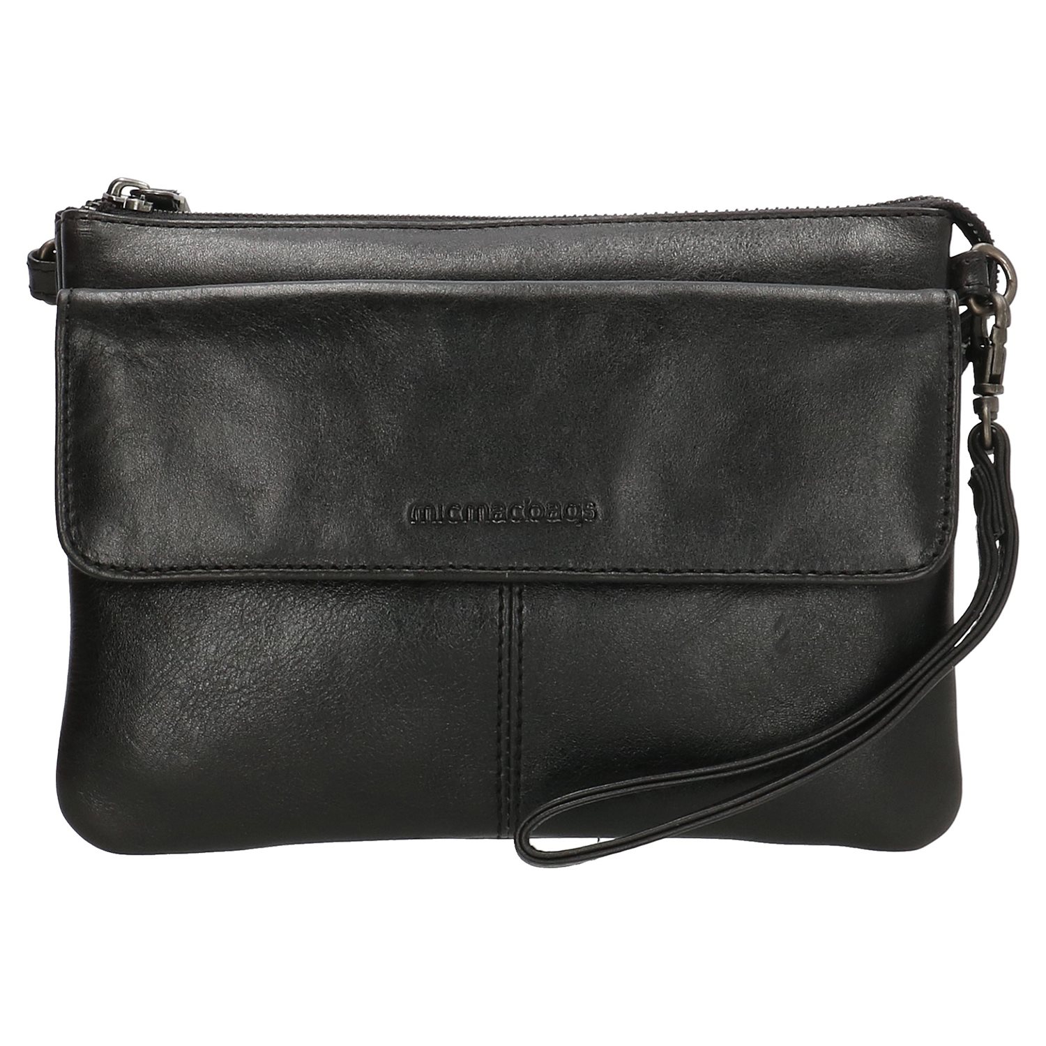 Micmacbags Porto Crossbody Tas zwart