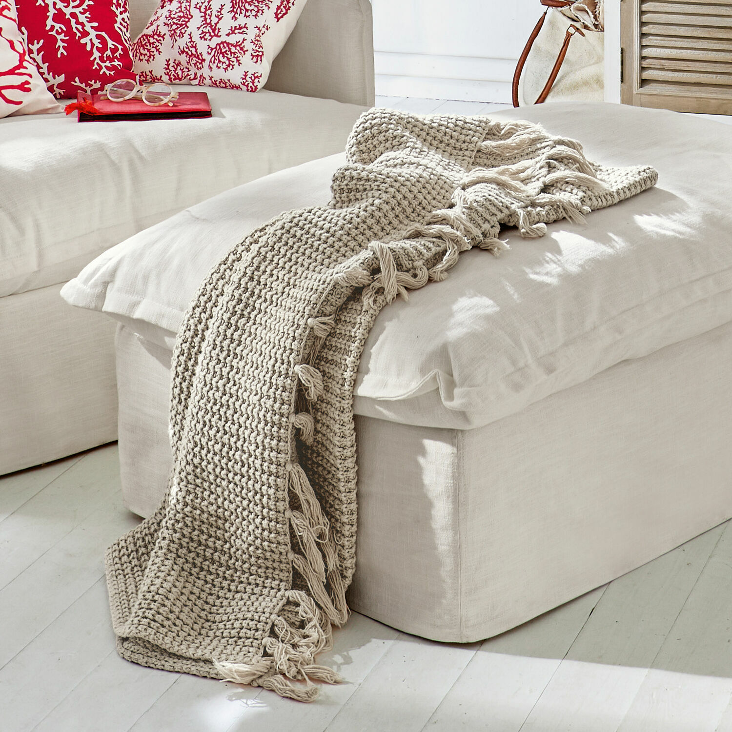 Plaid Kendall leinen