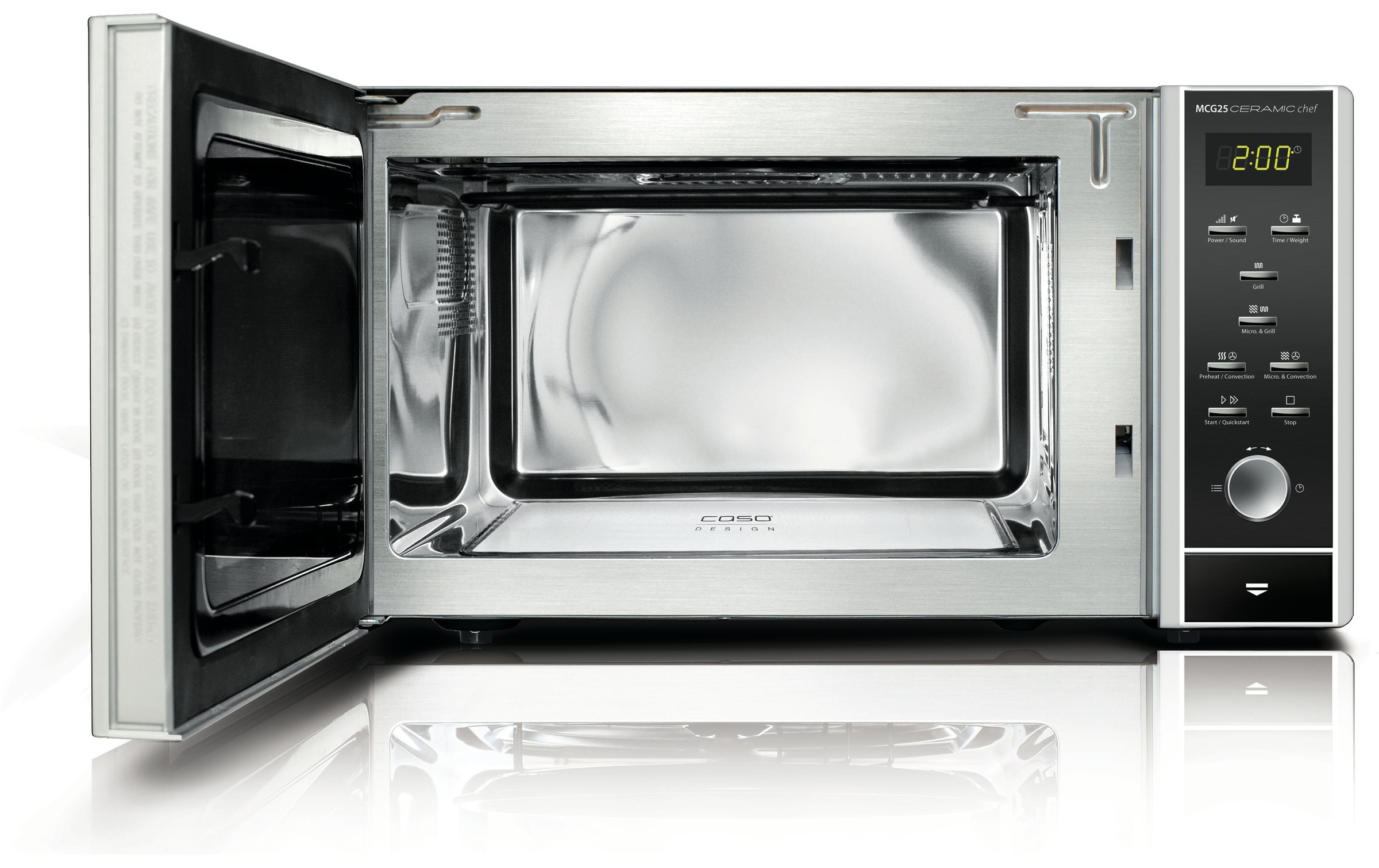 Caso Mikrowelle »MCG 25 Ceramic Chef« 900 W