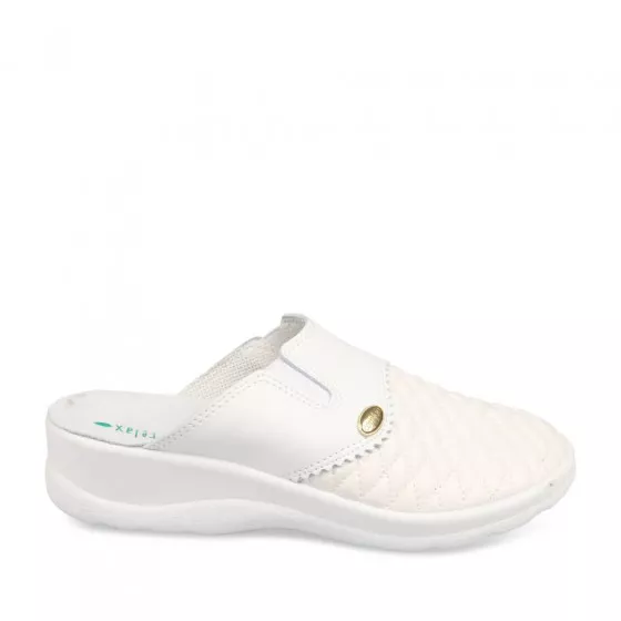 Mules BLANC GREEN RELAX