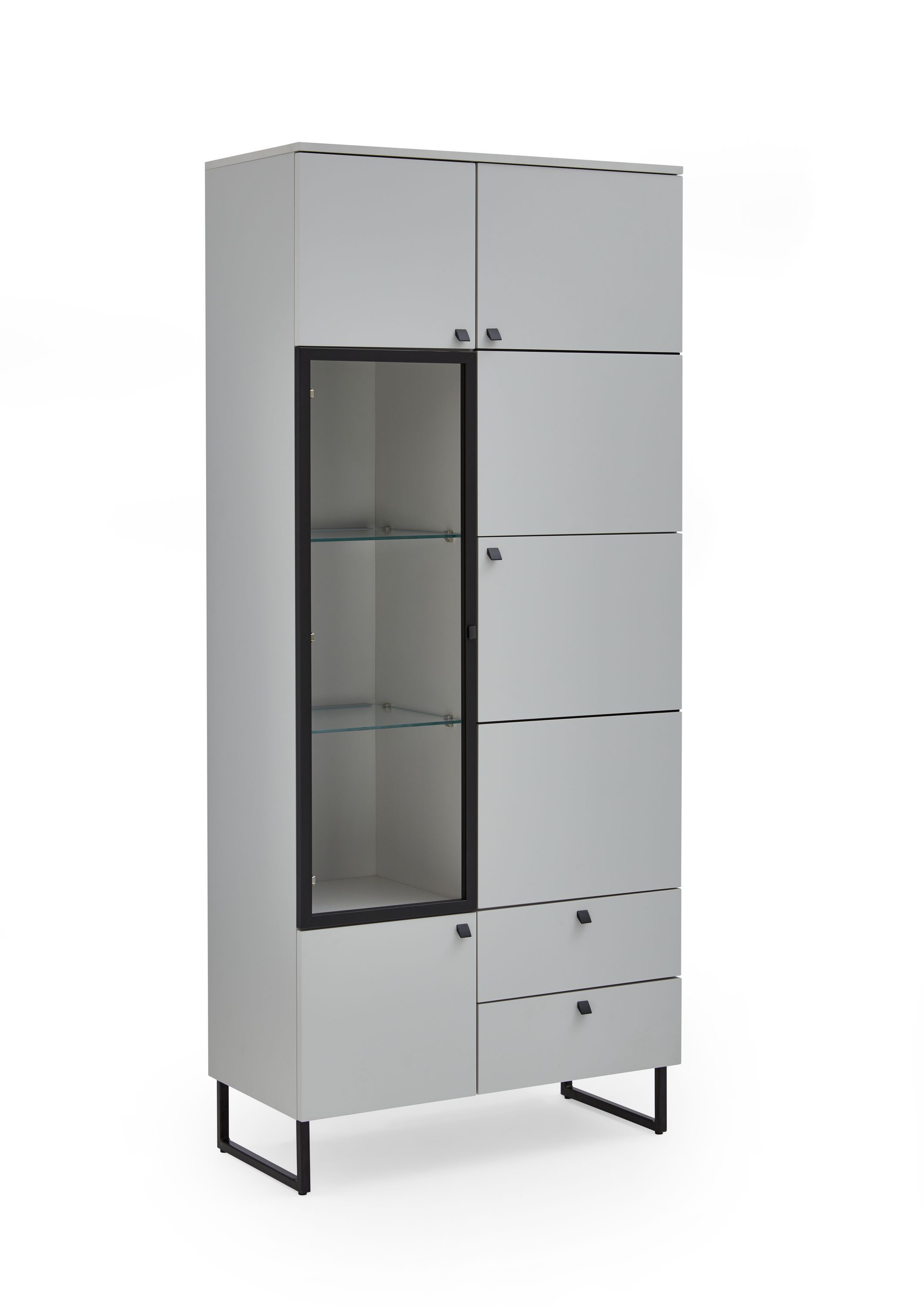 Vitrine Rolf Weber NOSSEN 96 Quarzgrau