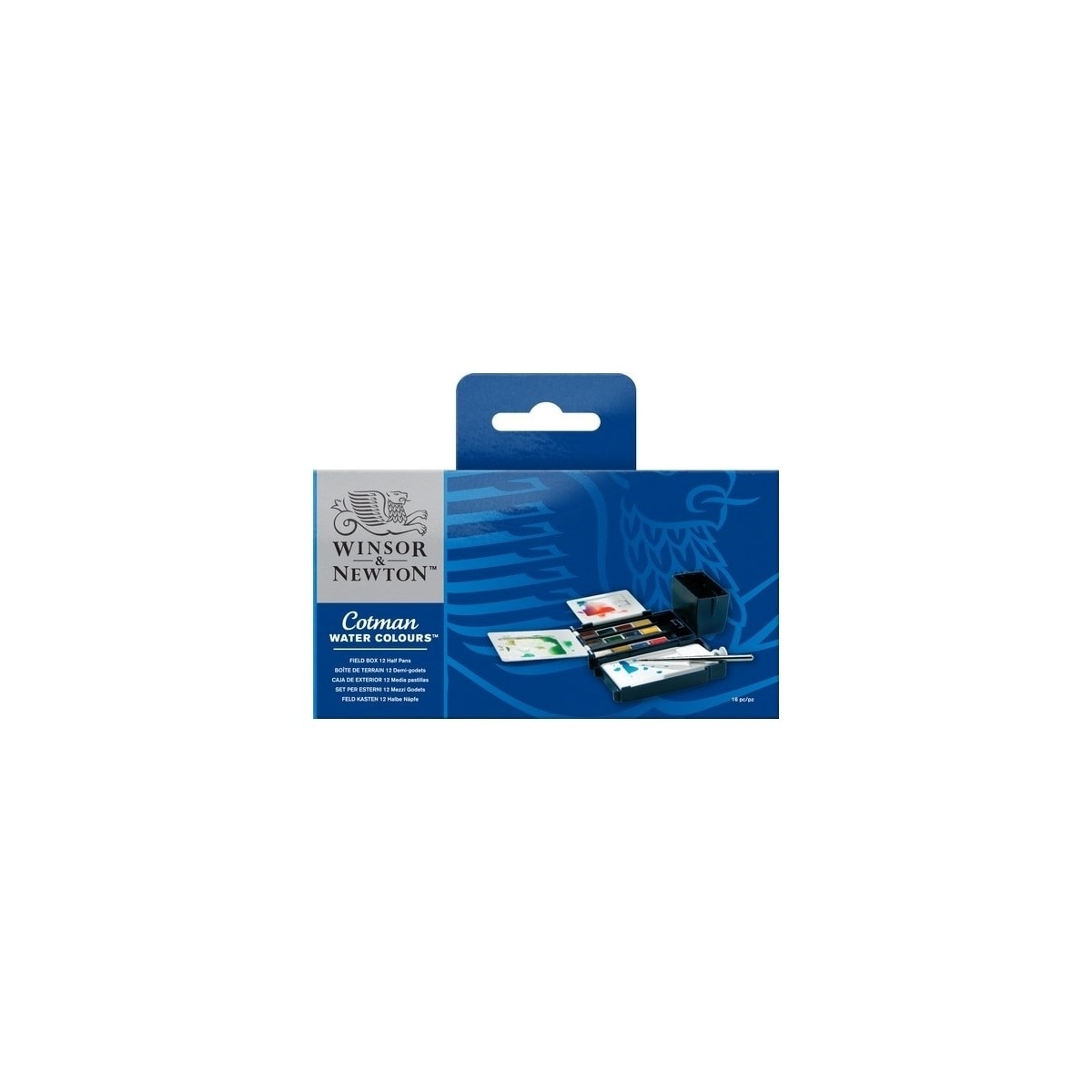 Cotman Water Color Field box 12x1/2 pans