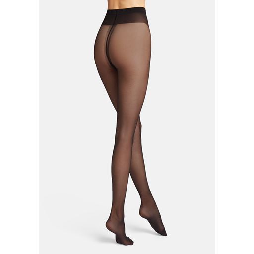 Wolford Individual 10 Strømpebukser, Sort, S