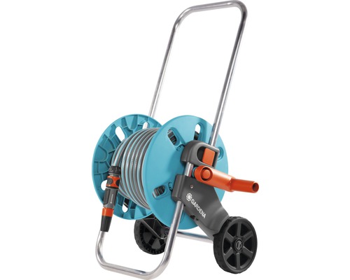 GARDENA CleverRoll S-Set slanghaspel, turquoise, inclusief 20m slang en accessoires