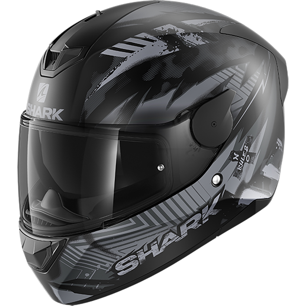 Shark - Casque D-Skwal 2 Penxa Noir Mat / Gris