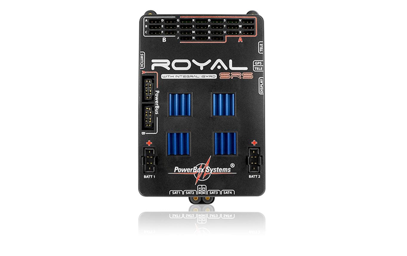 Akkuweiche Royal SRS inkl. LC-Display, GPS<br>Akkuweiche