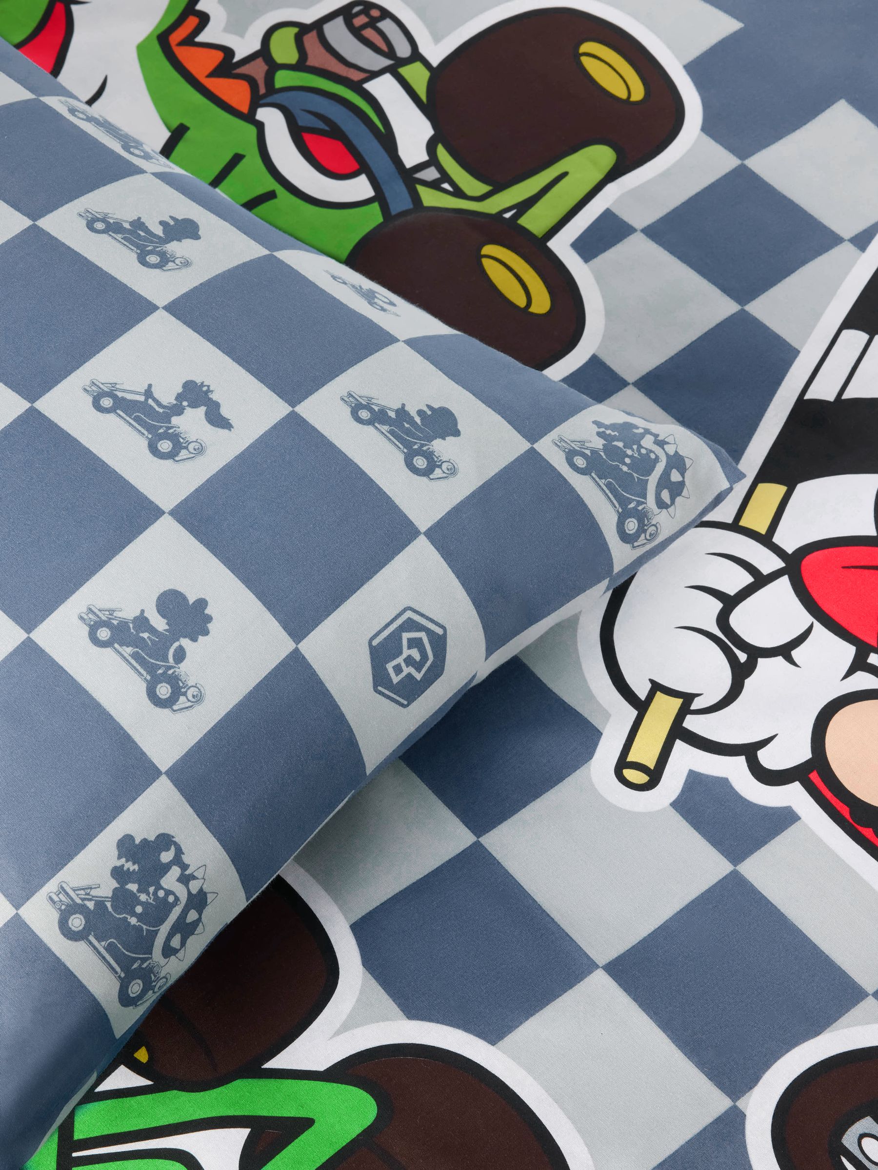 Nintendo Mario Kart dekbedovertrek en kussensloop