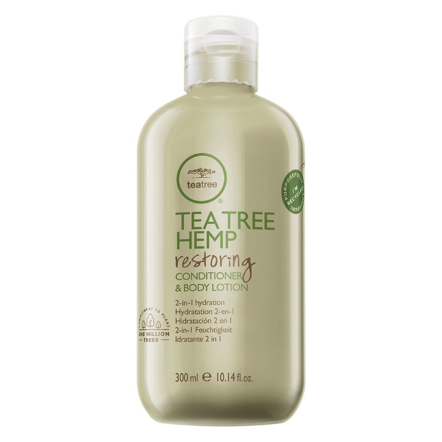 Paul Mitchell Tea Tree Hemp Restoring Conditioner & Body Lotion 300ml