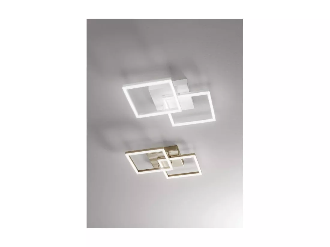 Plafonnier LED moderne BARD 39W Anthracite 3394-22-282 Fabas Luce