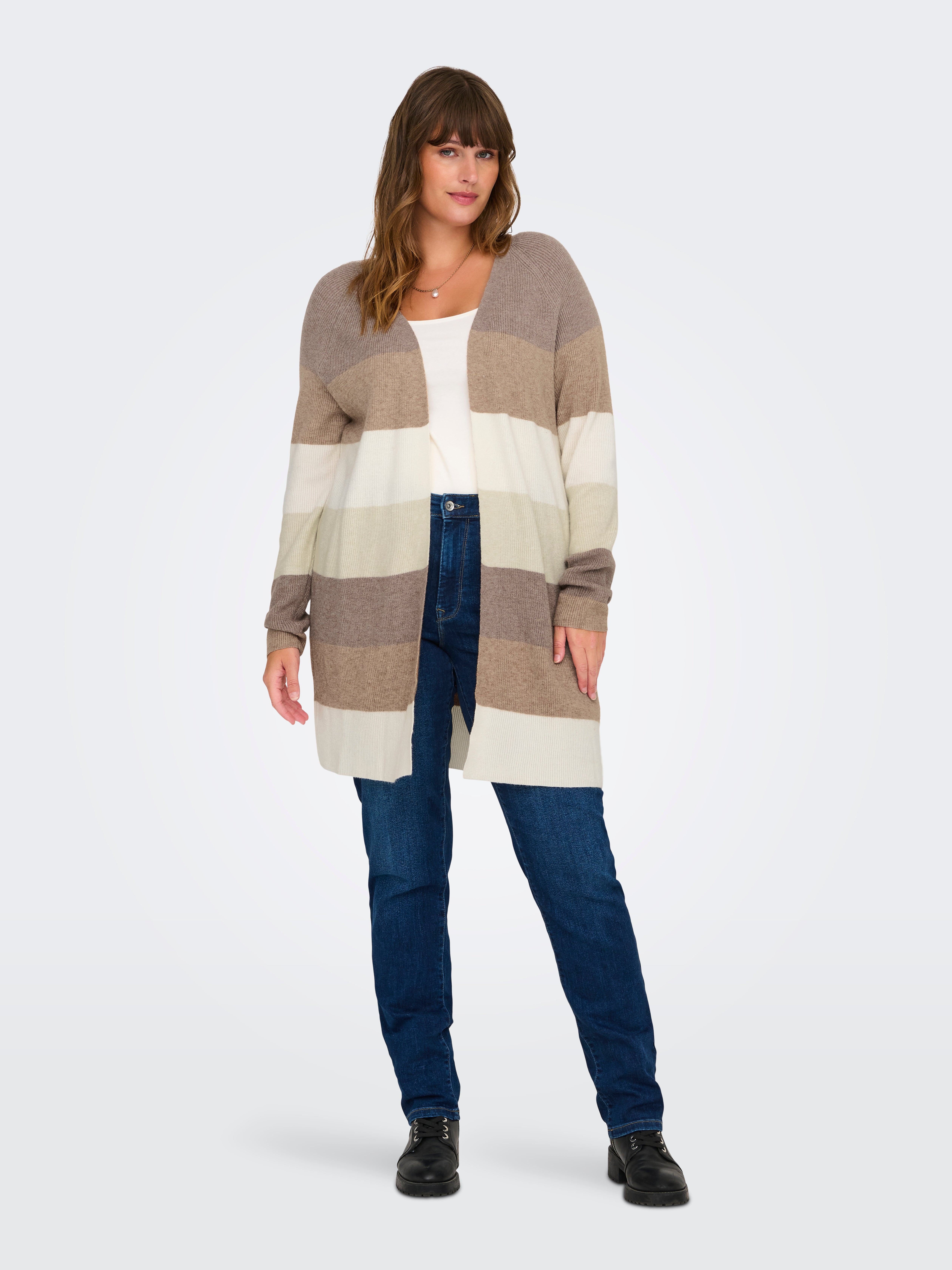 CARATIJA Strickjacke Cappuccino
