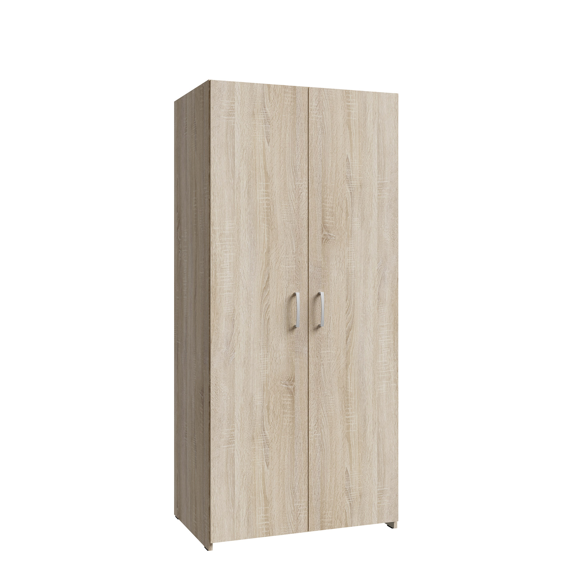 Drehtürenschrank - Sonoma Eiche - 2 Türen - 79,7 cm