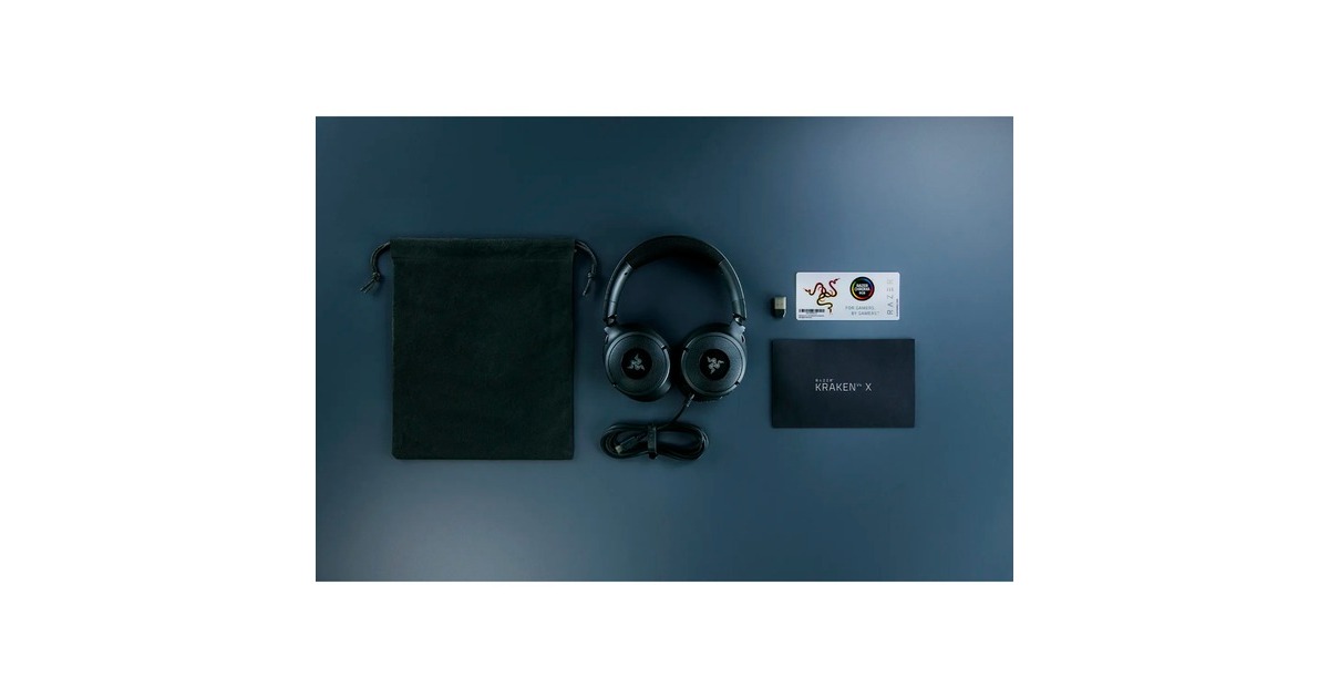 RazerKraken V4 X over-ear gaming headset  (Zwart, Pc, PlayStation 5, Nintendo Switch)