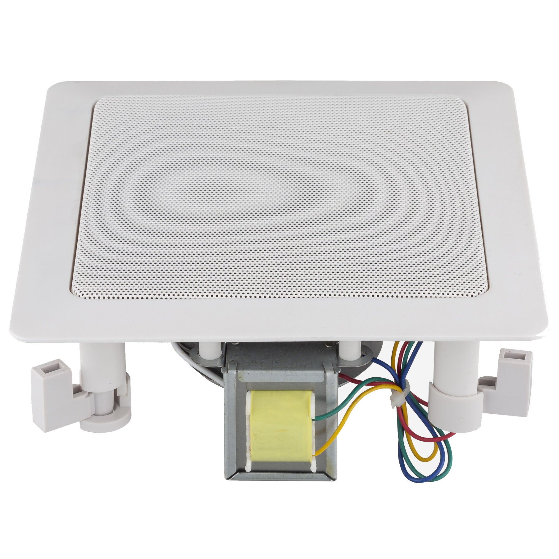Audiophony CHP630SQ 6 inch plafondspeaker vierkant wit 30W - 100V (per stuk)