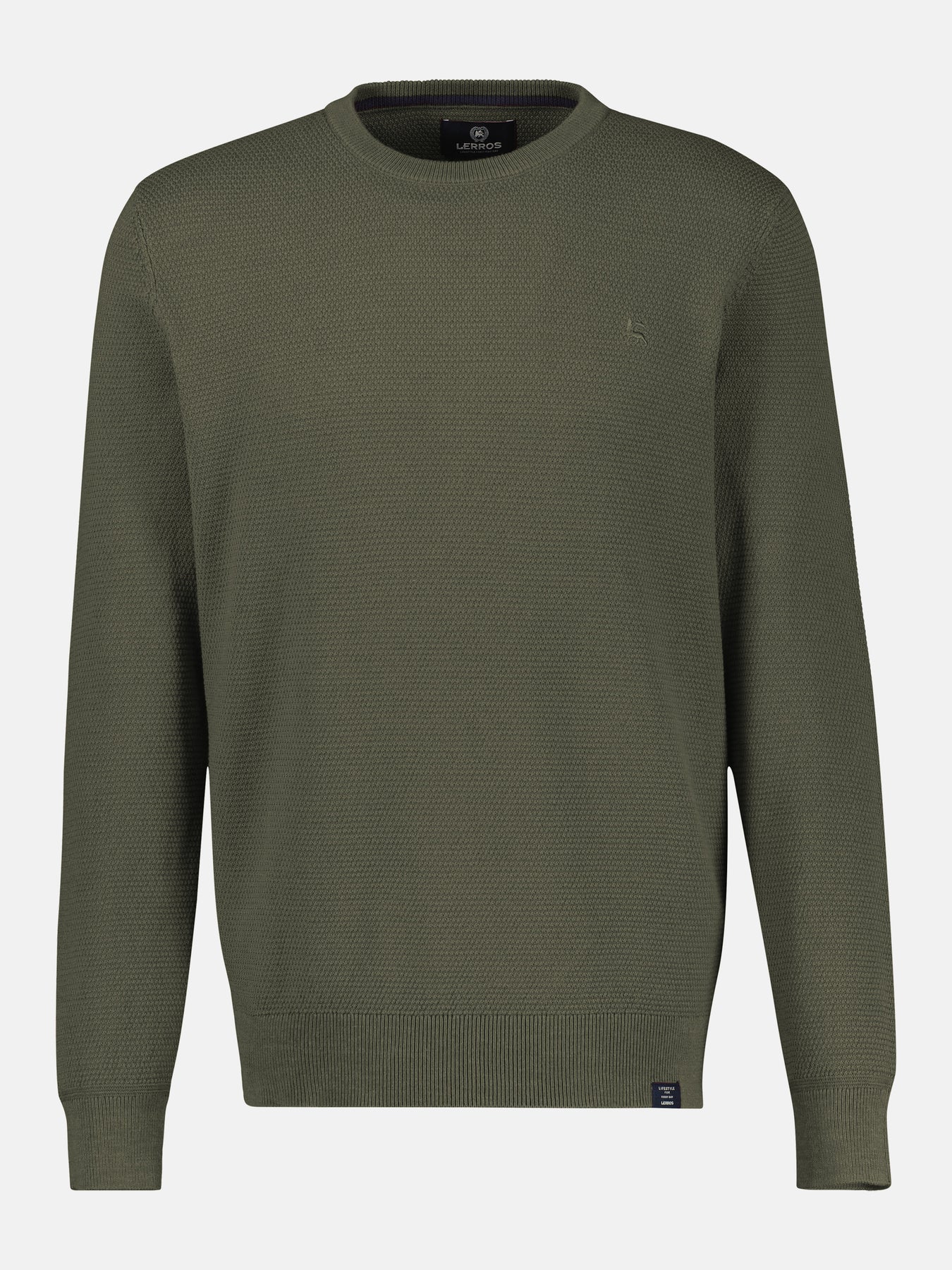 Herren Strickpullover in Twist-Struktur