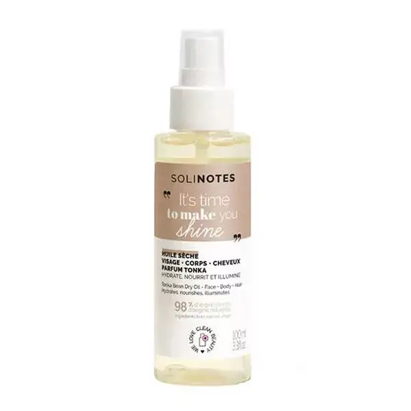 Solinotes Tonka Huile sèche 100ml