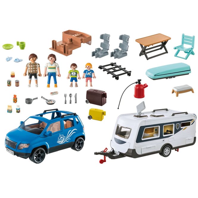 Playmobil® 71423 - Wohnwagen mit Auto - Playmobil® Family Fun