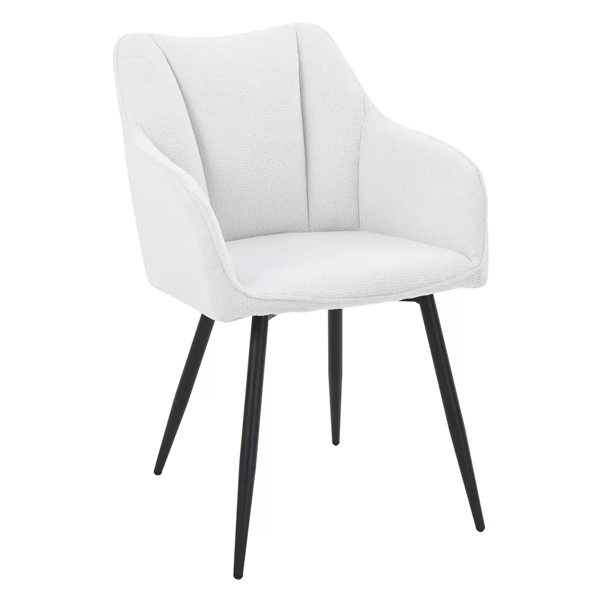 Stuhl Caro II beige,schwarz