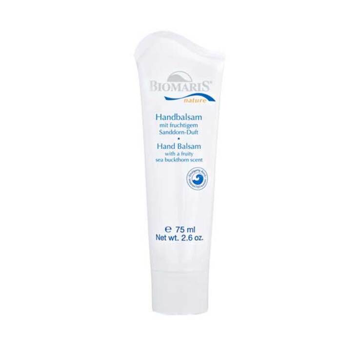 Biomaris Handbalsam nature mit Sanddorn-Duft, 75 ml