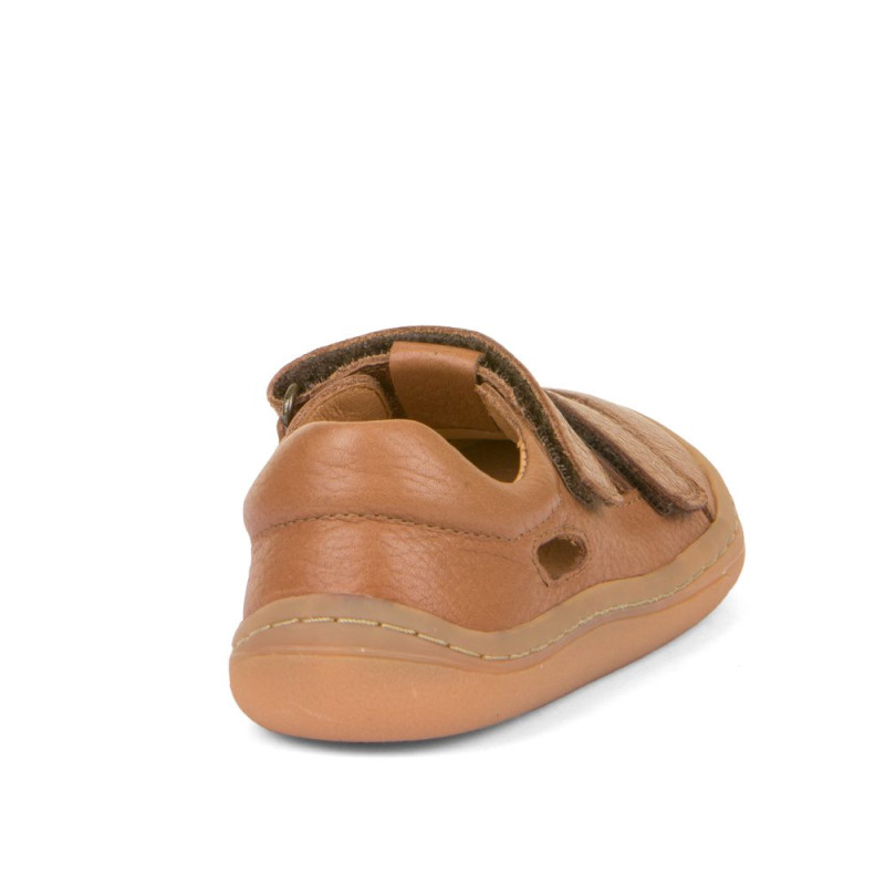 Froddo Froddo Barefoot Sandales Deux Scratchs Cognac