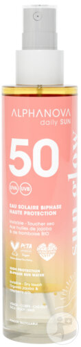 Alphanova Daily Sun Eau Solaire Biphase IP50 Haute Protection 125ml