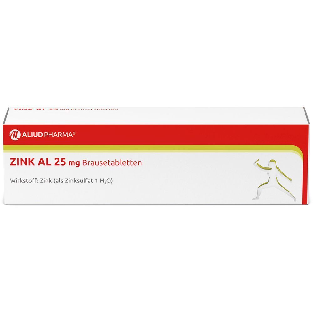 Zink AL 25 mg Brausetabletten bei Zinkmangelzuständen