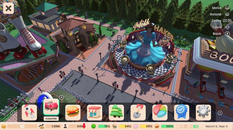 Rollercoaster Tycoon - Adventures Deluxe - Playstation 5 - Spel