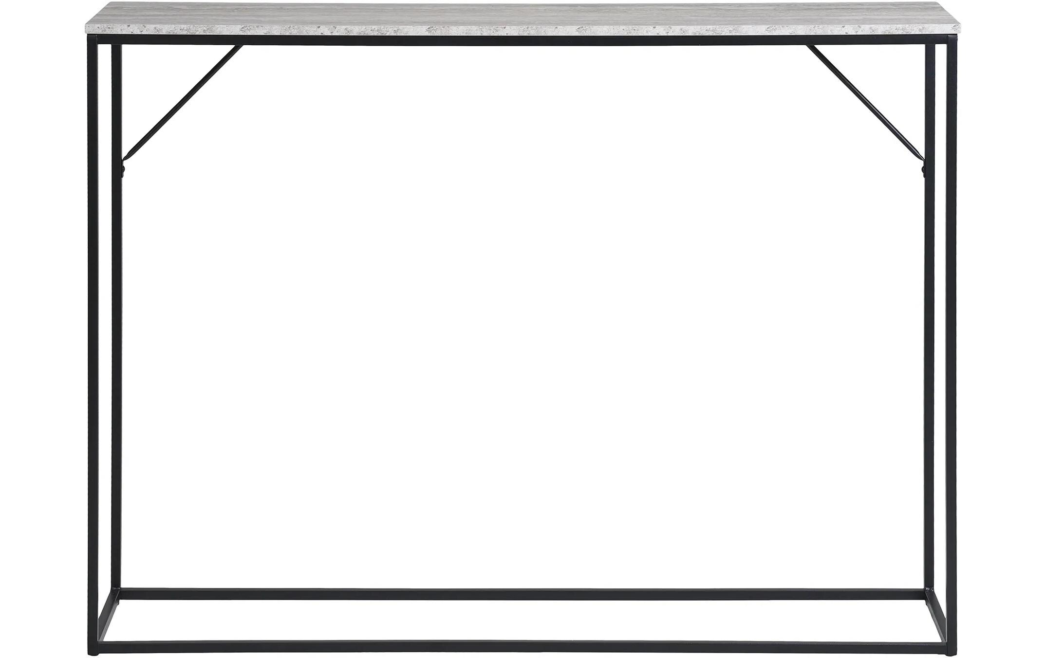 Konsolentisch Vita 110 x 80 cm, WeissTisch aus Stahl