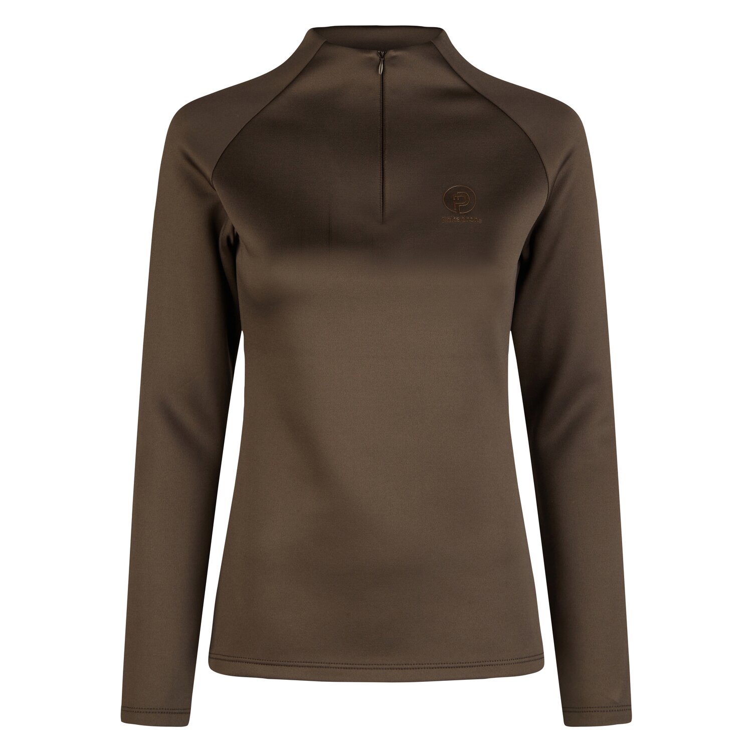 ESKADRON Platinum Half Zip-Shirt Platinum  - teak brown