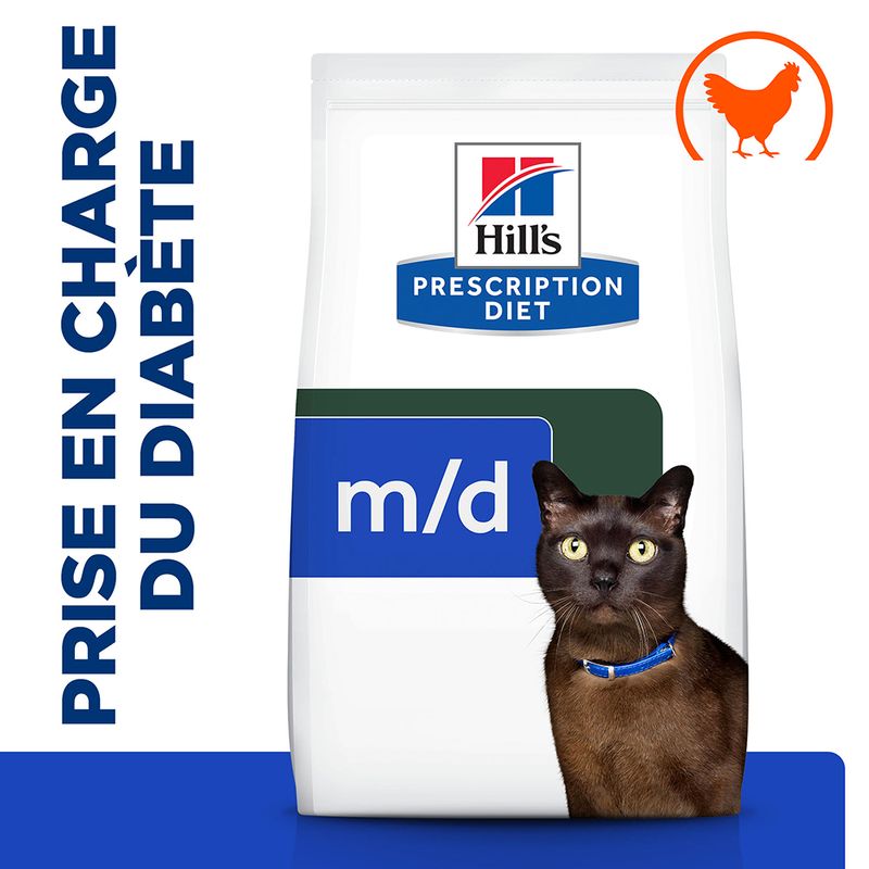 Hill's Prescription Diet m/d Diabetes Weight Management à prix discount sur bitiba.fr
