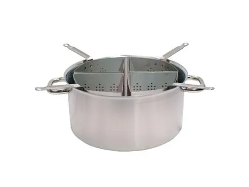 Pastagryde Bourgeat 18.3 ltr Ø38x18.5 cm Rustfri stål,stk
